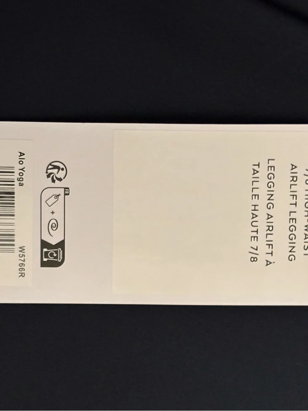 BNWT ALO Airlift High-Waist 7/8 Legging - Navy, large, retail $134